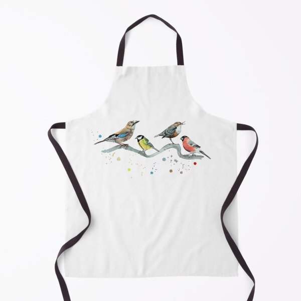 Item preview, Eurasian jay Great tit European dipper Eurasian bullfinch designed and sold by Marianne Elvan Barfoed.