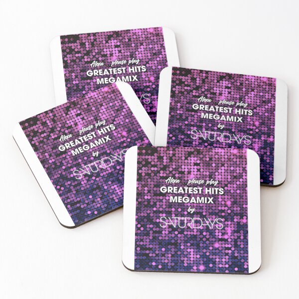 Item preview, The Saturdays - Greatest Hits Megamix Graphic  designed and sold by MoonCoast.
