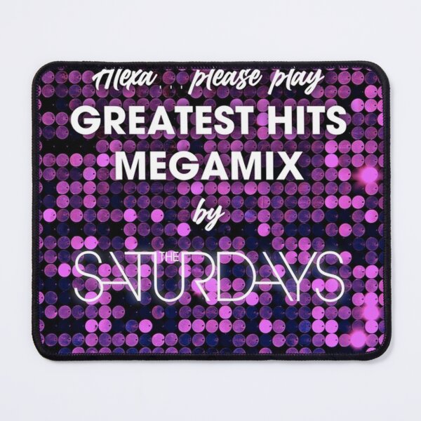 Item preview, The Saturdays - Greatest Hits Megamix Graphic designed and sold by MoonCoast.