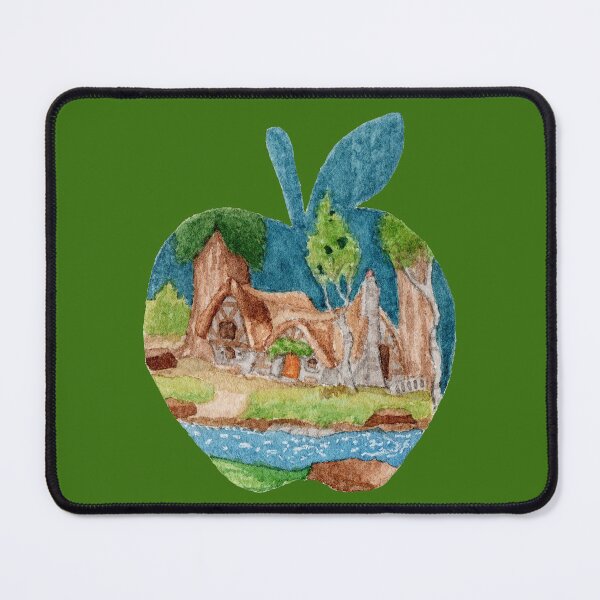 Item preview, Watercolor Silhouette Snow White Apple designed and sold by Krystal280791 Shop.