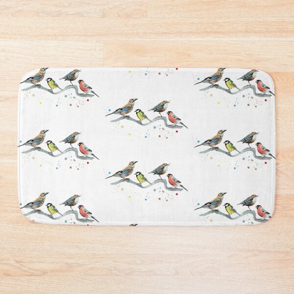 Item preview, Eurasian jay Great tit European dipper Eurasian bullfinch designed and sold by Marianne Elvan Barfoed.