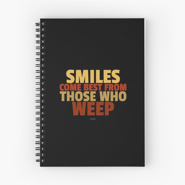 Item preview, Djalâl ad Dîn Rûmî, Inspirational Quotes About Smiles designed and sold by Studio TANFF.