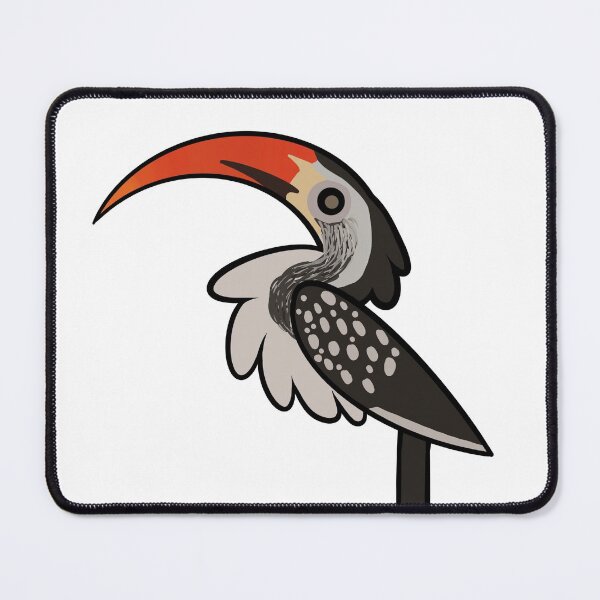 Item preview, Damara Red-Billed Hornbill designed and sold by GhostoftheSea.