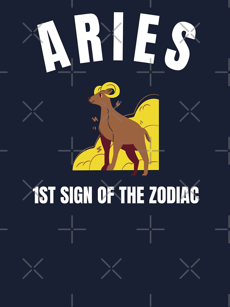 Aries 1st sign of the zodiac Kids T Shirt