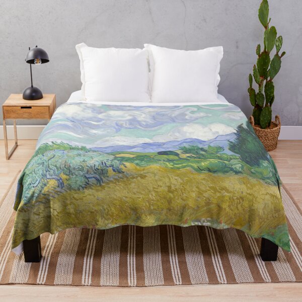 Item preview, "Field with Cypresses" by Vincent Van Gogh designed and sold by DigitalUnicorn.