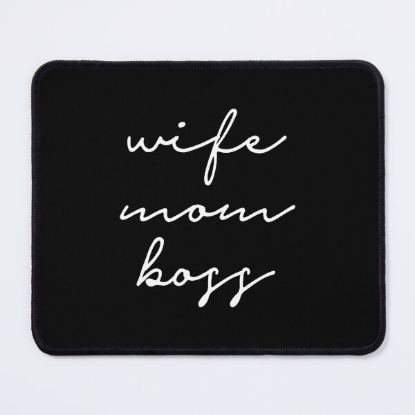 Item preview, Wife Mom Boss designed and sold by TheLemonBox.