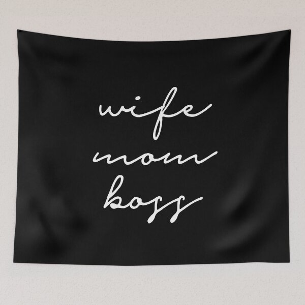 Item preview, Wife Mom Boss designed and sold by TheLemonBox.