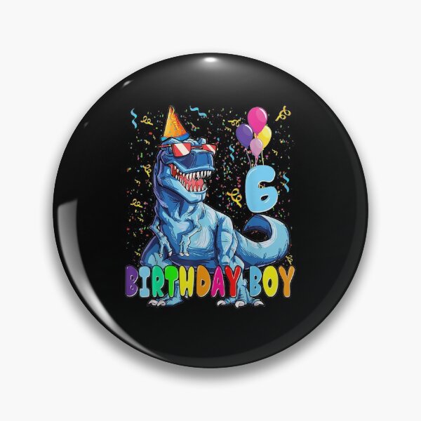 Artikelvorschau, Es ist meine 6. Geburtstags-Dinosaurier-Party für einen 6-jährigen Jungen entworfen und verkauft von KeeganshiAon.