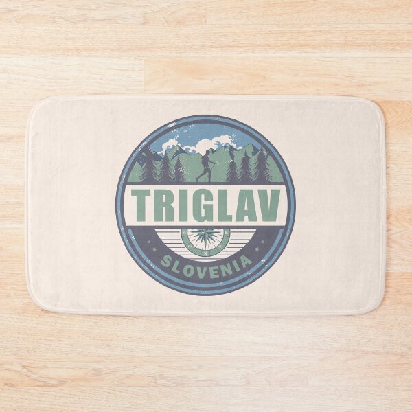 Item preview, Triglav Slovenia Julian Alps Vintage Hiking Design designed and sold by CynthiaGraphics.