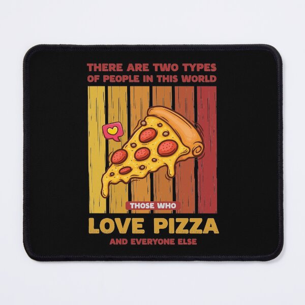 Item preview, Retro Pizza Lover Two Types of People designed and sold by Uppercase Tees.