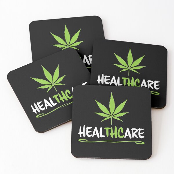 Aperçu de l'œuvre HEALTHCARE THC Pot Leaf support Médical Marijuana Weed créée et vendue par KeeganshiAon.