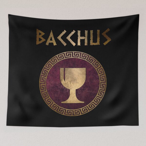 Item preview, Bacchus Roman God of Wine and Festivals  designed and sold by Agema Apparel.