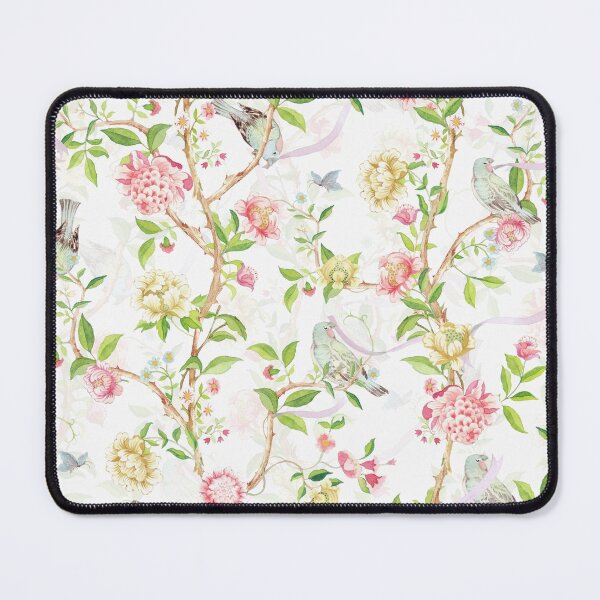 Item preview,  chinoiserie with Birds bows and rose flowers Nightgarden designed and sold by UtArt.