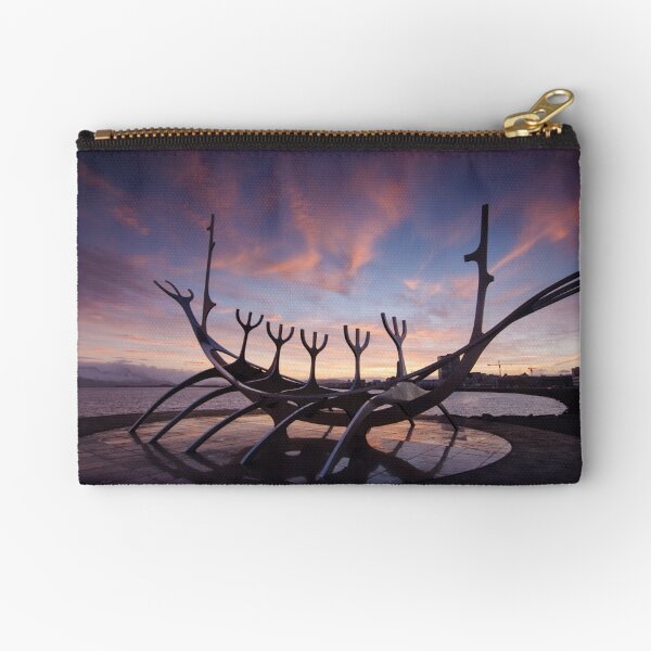 The Viking Ship Zipper Pouch