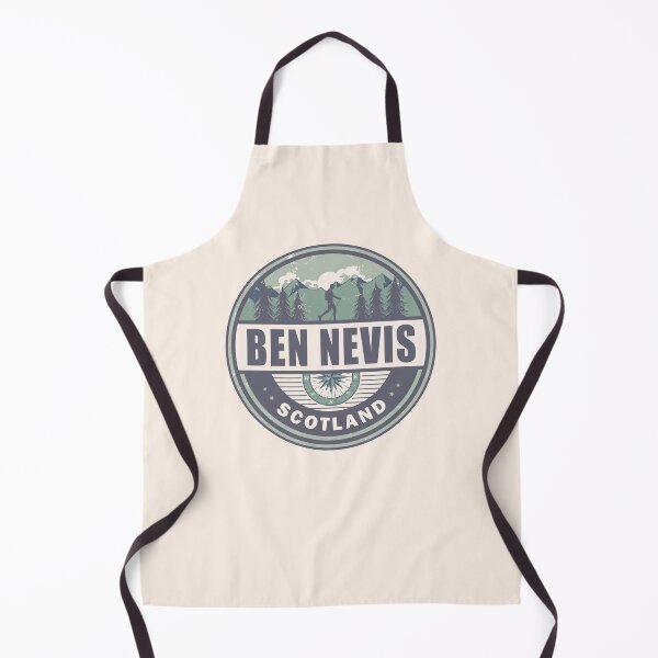 Item preview, Ben Nevis Scotland Grampian Mountains Vintage Hiking Design designed and sold by CynthiaGraphics.