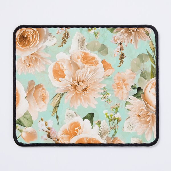 Item preview, Peach Real Springflower Blossoms Botanical Garden pattern Nightgarden designed and sold by UtArt.