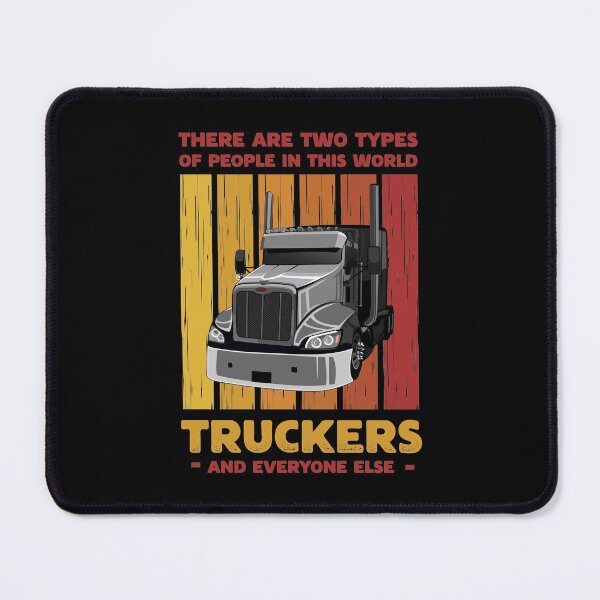 Item preview, Retro Trucker Truck Driver Two Types of People designed and sold by Uppercase Tees.