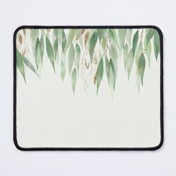 Item preview, Hanging Eucalyptus And Gold Branches Botanical Garden designed and sold by UtArt.