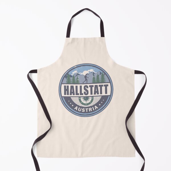 Item preview, Hallstatt Austria Austrian Alps Vintage Hiking Design designed and sold by CynthiaGraphics.