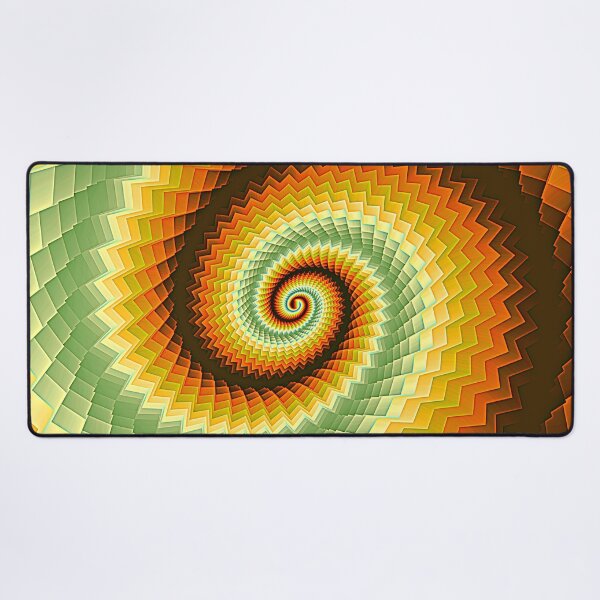 Vista previa del artículo con la obra «Espiral psicodélica», diseñado y vendido por Ksaavet.