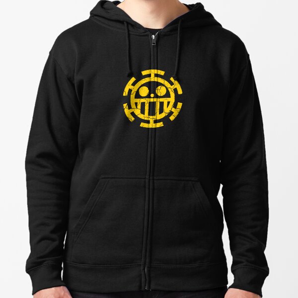 Trafalgar D. Water Law (symbol) Zipped Hoodie