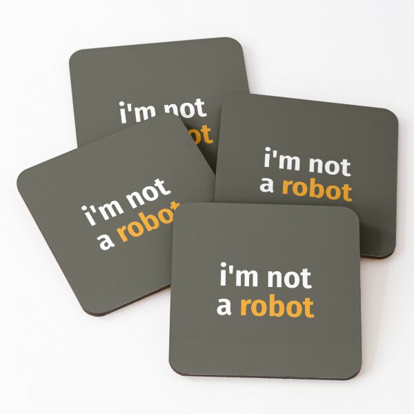 Item preview, I_m not a robot Classic  designed and sold by MavAndCoShop.
