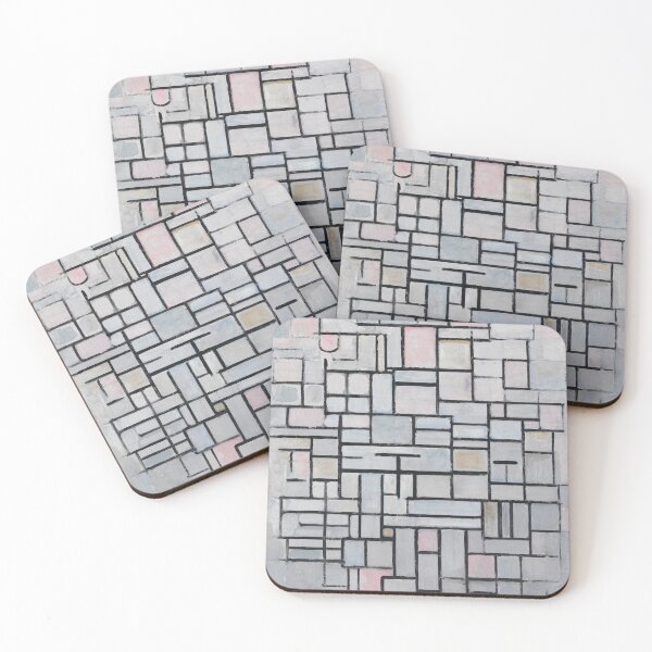 Item preview, Piet Mondrian Composition No IV painting from 1914 designed and sold by SallieArcher.