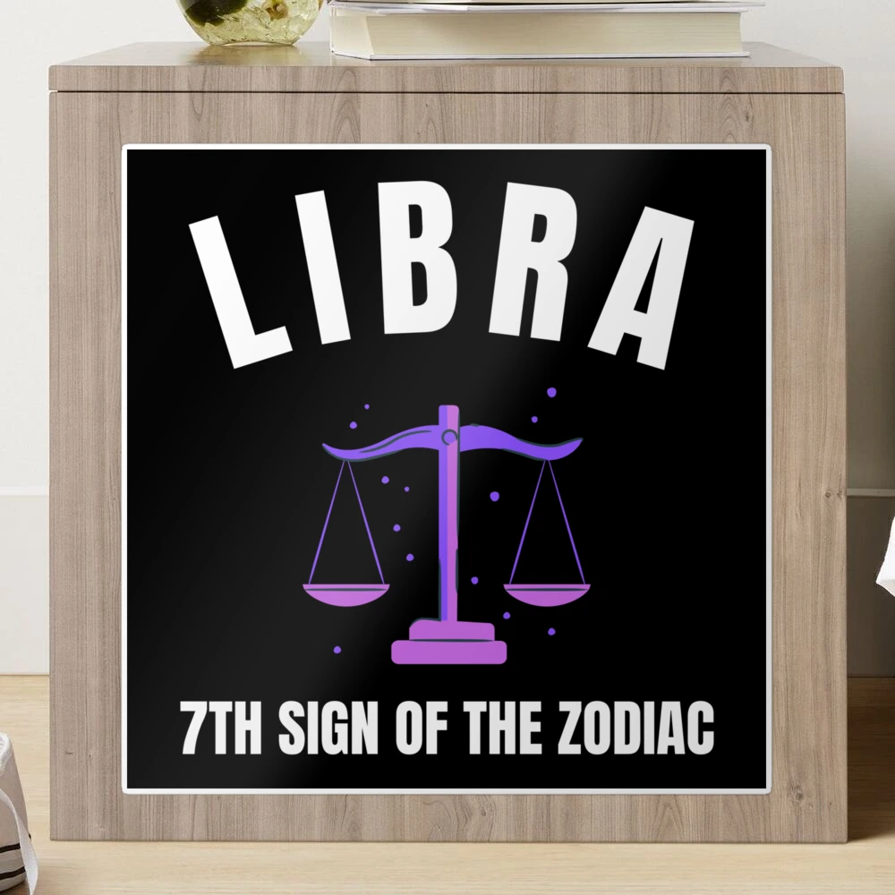 Libra 7th sign of the zodiac Sticker