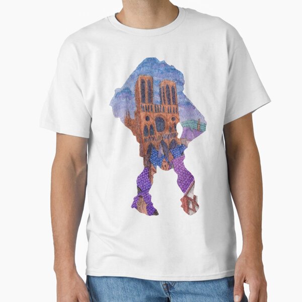 Item preview, Watercolor Silhouette The Hunchback of Notre Dame designed and sold by Krystal280791 Shop.