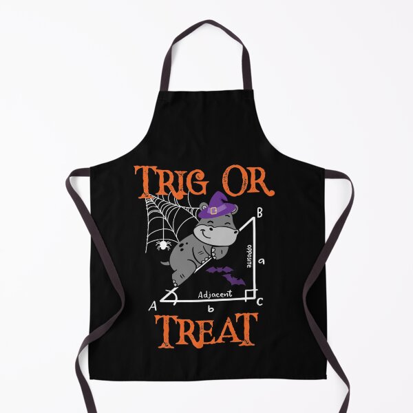 Item preview, Trig Or Treat Hippopotamus Math Teacher Halloween Costume designed and sold by Dressed For  Duty.