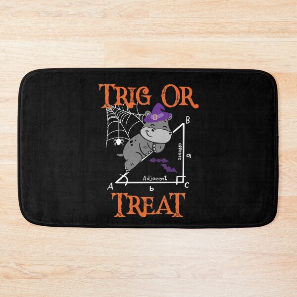 Item preview, Trig Or Treat Hippopotamus Math Teacher Halloween Costume designed and sold by Dressed For  Duty.