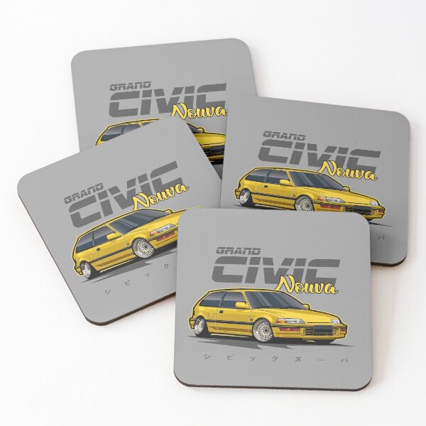 Item preview, Civic Nouva (Tuscany Yellow) designed and sold by JioojiProject.