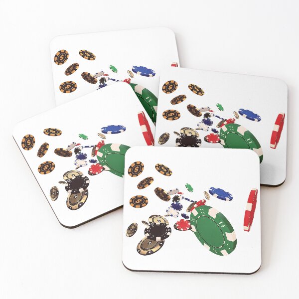 Item preview, Bunch of Poker Chips And Play Money With 3D Effect designed and sold by LuckyKermit.