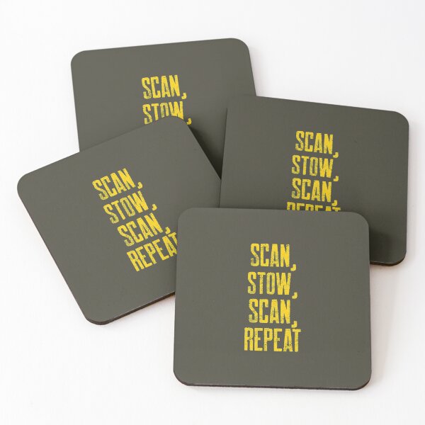 Item preview, Scan, Stow, Scan, Repeat O   designed and sold by MavAndCoShop.