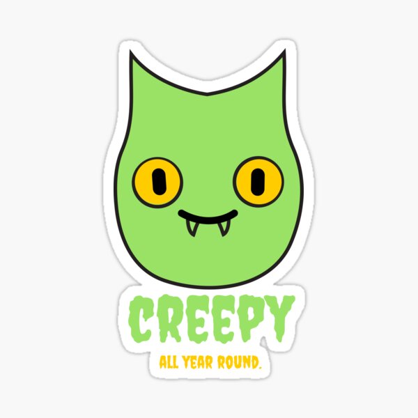 Item preview, Creepy All Year Round - Halloween Trick or Treat Monster 2 designed and sold by Katie L.