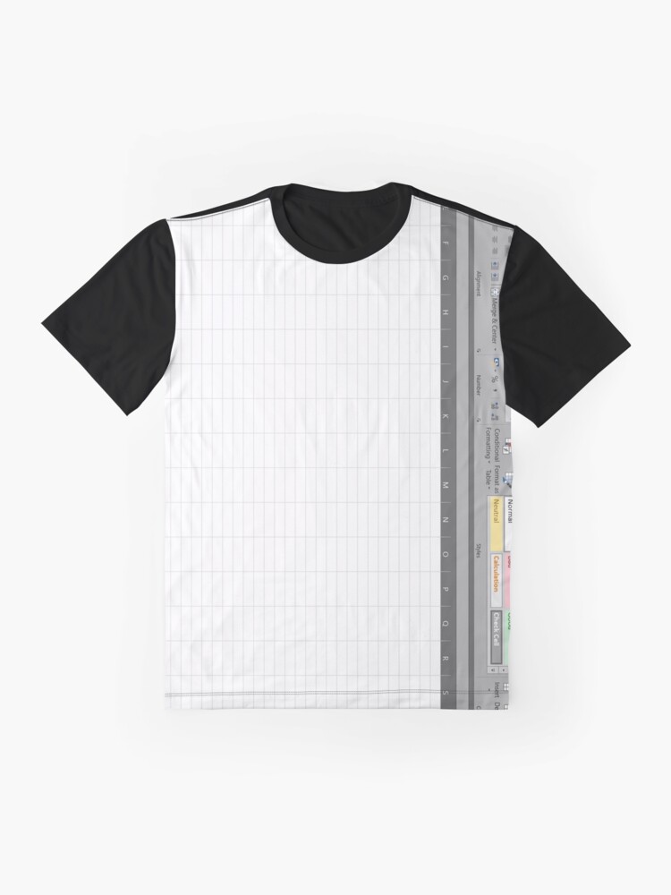 "Excel Spreadsheet" Tshirt by IMTHEBUS Redbubble