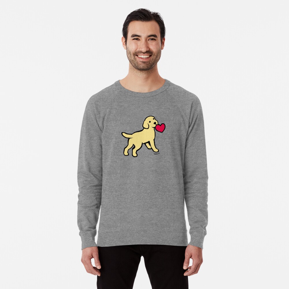 Item preview, Lightweight Sweatshirt designed and sold by HappyLabradors.