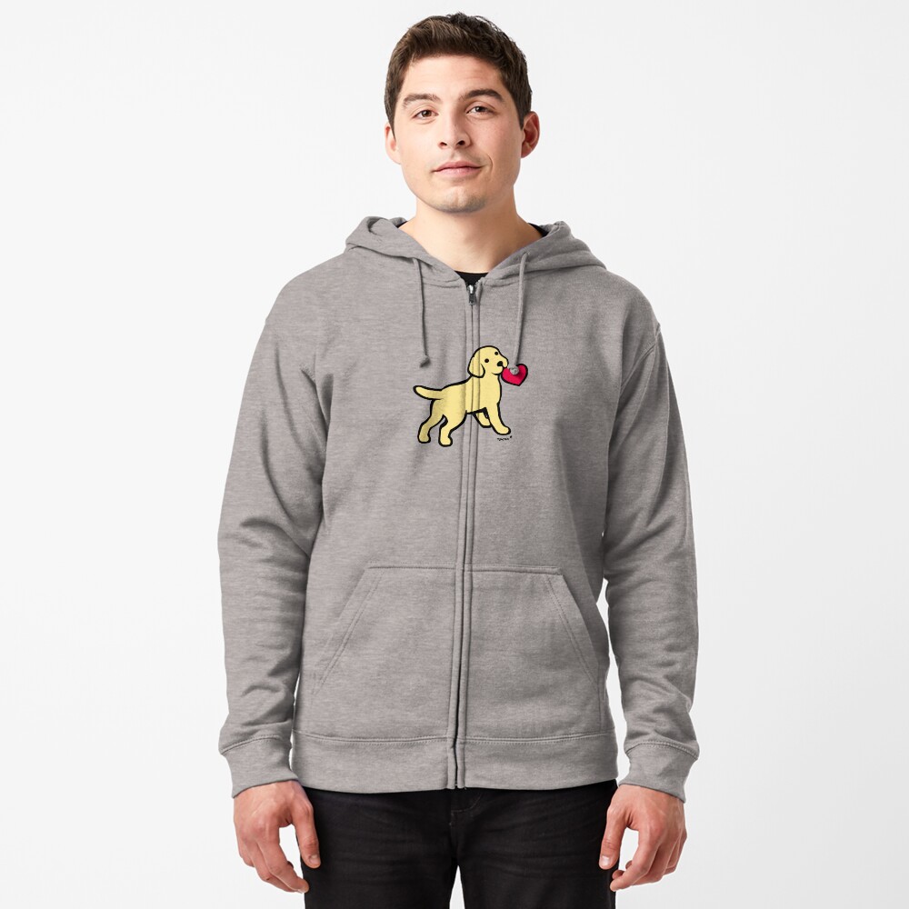 Item preview, Zipped Hoodie designed and sold by HappyLabradors.
