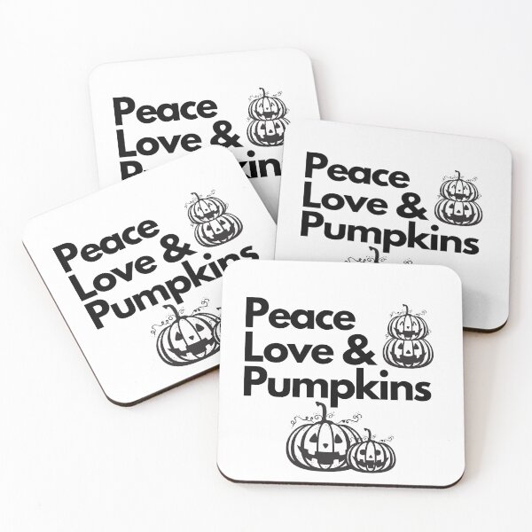 Item preview, Peace, Love and Pumpkins designed and sold by Deez Direct.