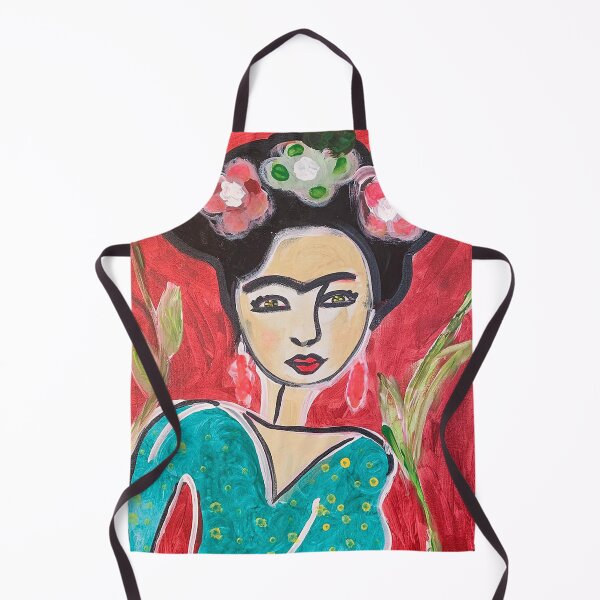 Artikelvorschau, Frida Roter Hintergrund entworfen und verkauft von Sofi Fuertes' Shop.