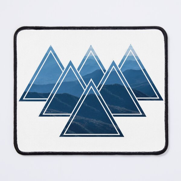 Item preview, Geometric Mountain Scene designed and sold by dmbdana.