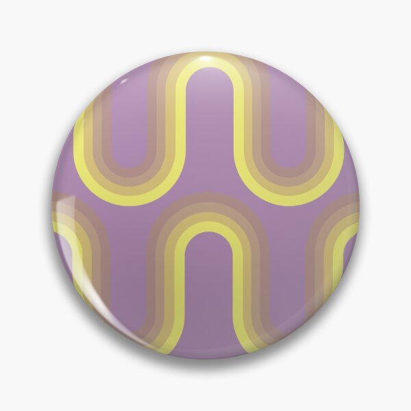 Item preview, Modern Geometric Pattern - Yellow Waves designed and sold by BullishGraphics.