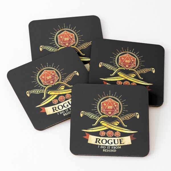 Item preview, Rogue: I Do It From Behind designed and sold by D20Tees.
