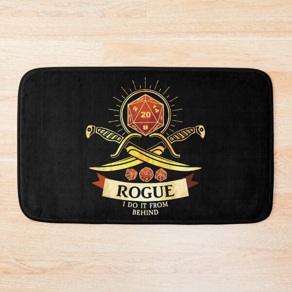 Item preview, Rogue: I Do It From Behind designed and sold by D20Tees.