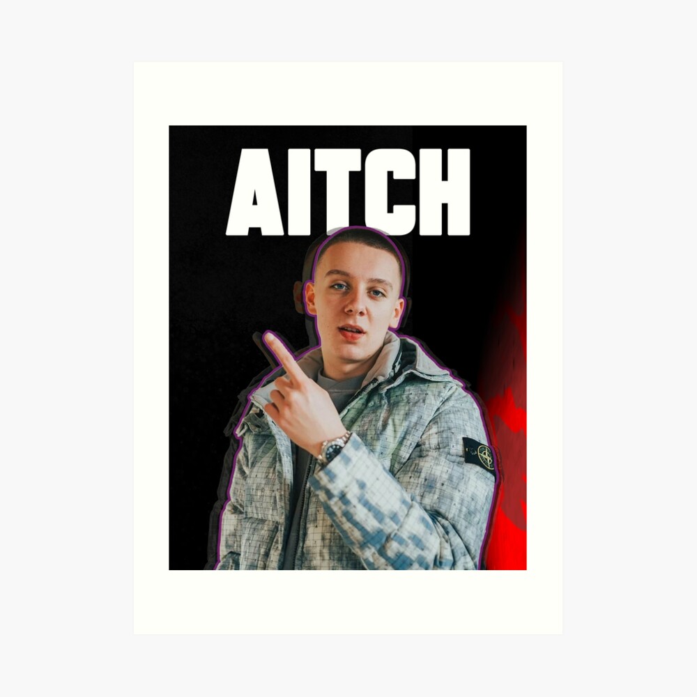 Aitch close to Home Album Music Print Poster -  Sweden