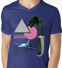 BUSINESS CLASS '84 KOLLEKTION T-Shirt mit V-Ausschnitt
