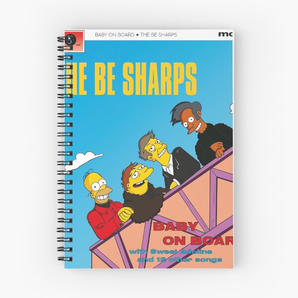 Item preview, The Be Sharps - Baby on Board designed and sold by TV Pedro.