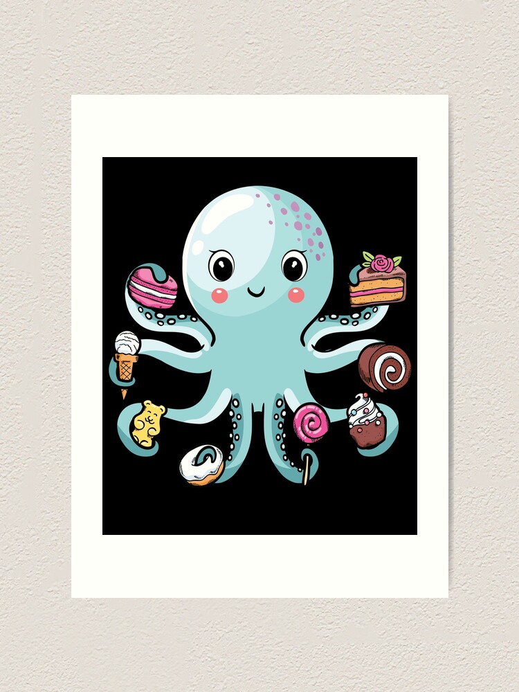 Octopus Cake Toppers Keepsakes Three-Dimensional, 4