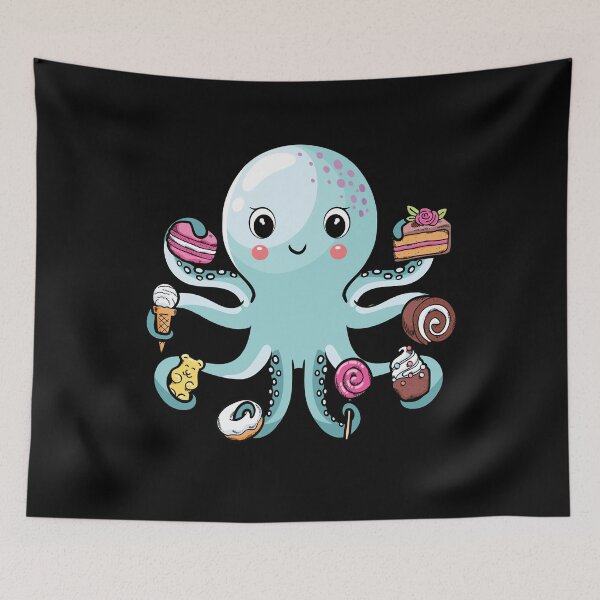 Item preview, Octopus Cake Squid designed and sold by MooonTees.