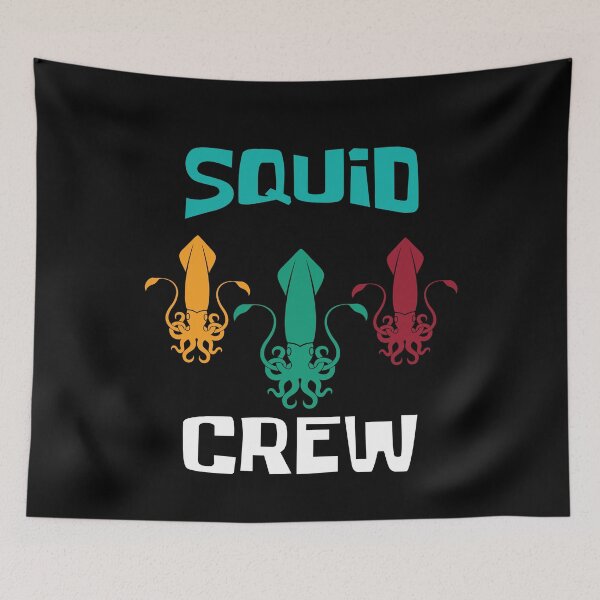 Item preview, Squid Crew Octopus Squid designed and sold by MooonTees.
